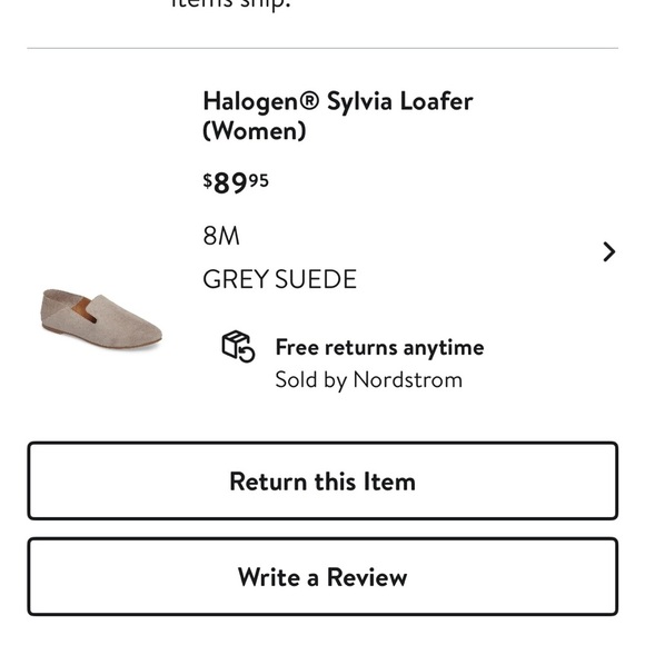 Halogen Convertible Sylvia Loafers in Grey Suede - Picture 2 of 12